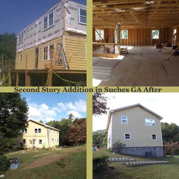 Second Story Addition Suches GA After