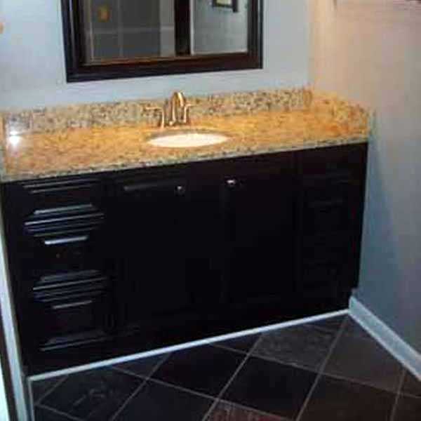 Bathroom vanity installation in Cumming GA